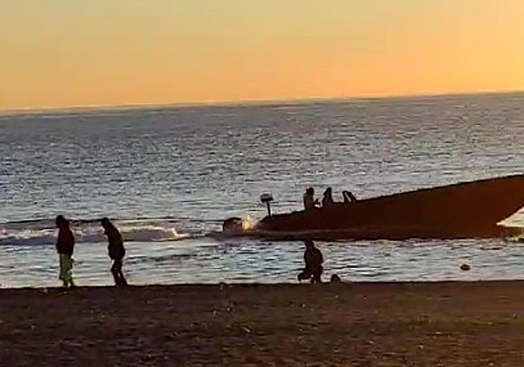 Nuevo desembarco de inmigrantes en narcolanchas en la Costa de Granada