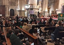 El alumnado del Conservatorio 'Ramón Garay' ha interpretado una selección de piezas.