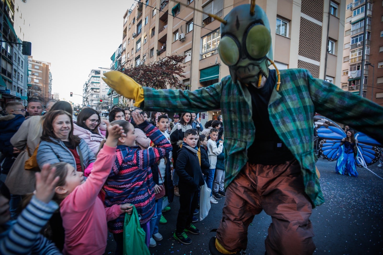 Las imágenes de la cabalgata de Papá Noel en Granada