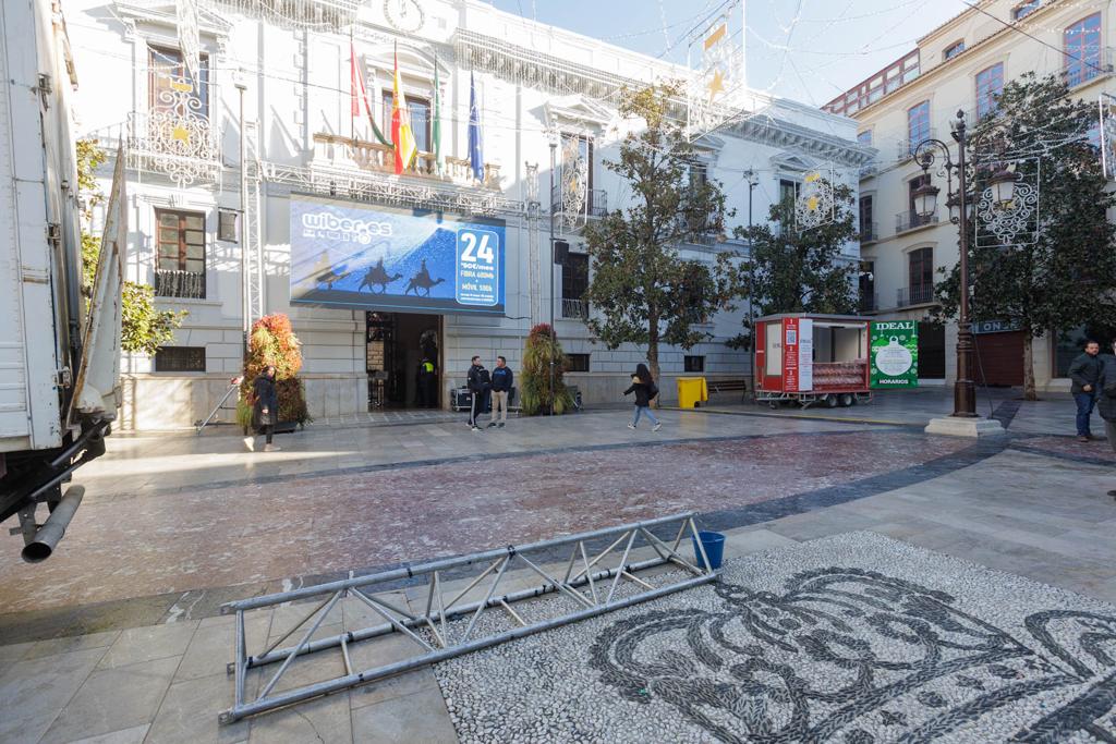 Granada se prepara para la Nochevieja