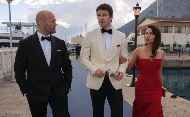 Jason Statham, Josh Hartnett y Aubrey Plaza protagonizan 'Operación Fortune'.