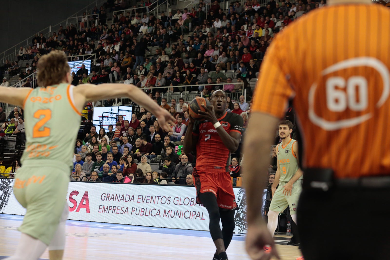 Las mejores imágenes del duelo disputado en el Palacio de los Deportes