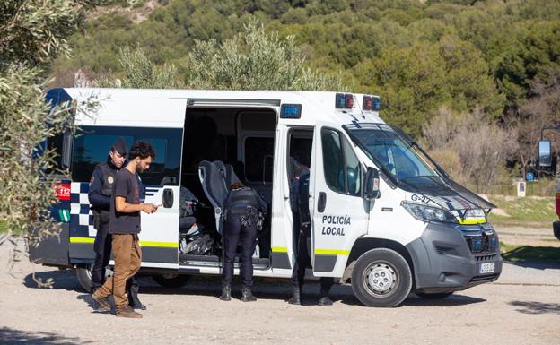 Imagen principal - Registros policiales en San Miguel Alto.