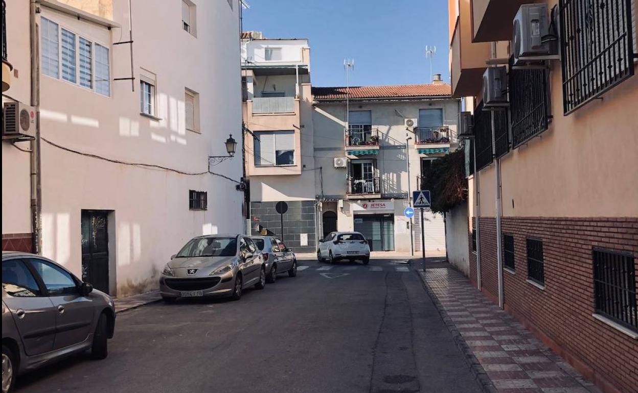 Entorno donde se encuentra la vivienda en la que sucedieron los hechos en Armilla. 