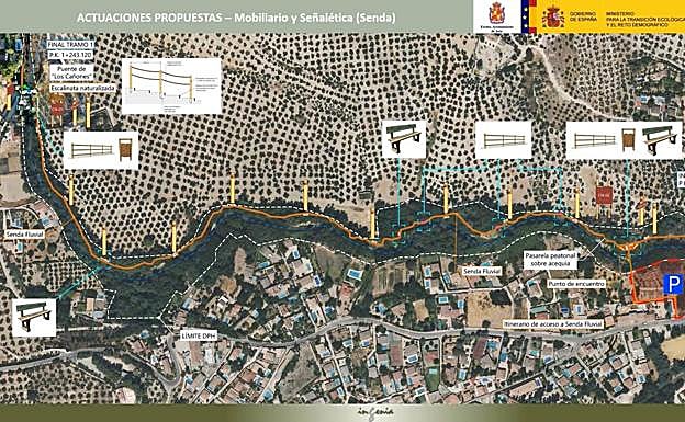 Infraestructura para el primer tramo. 