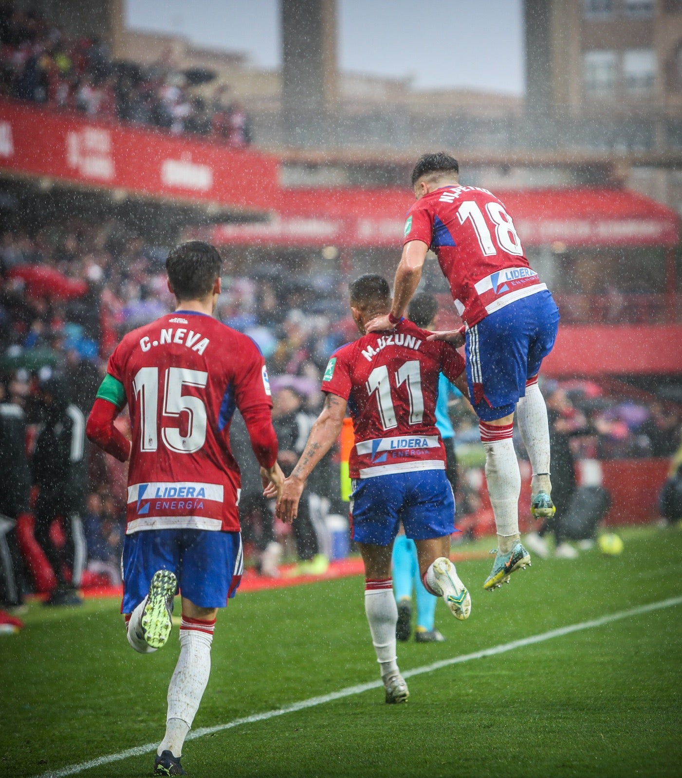 Las mejores imágenes del partido disputado en Los Cármenes