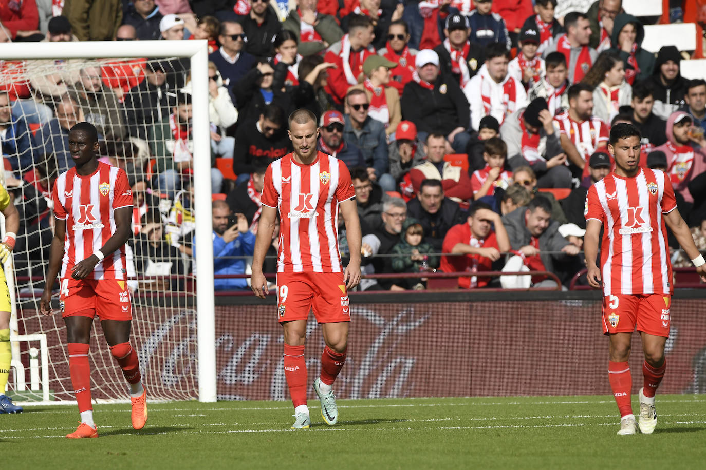 Las imágenes del Almería-Real Sociedad