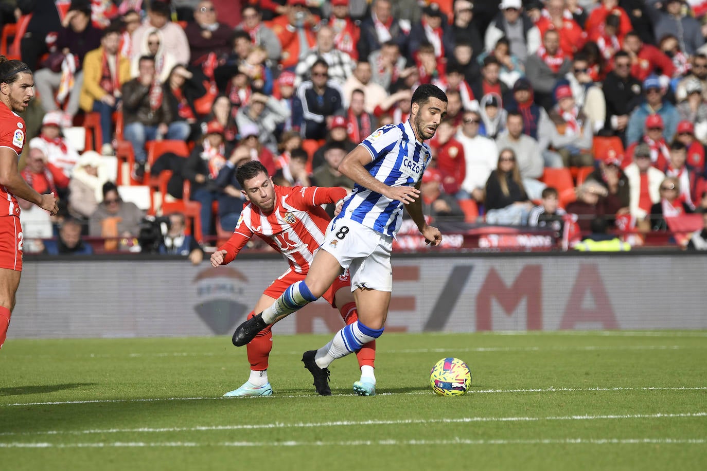 Las imágenes del Almería-Real Sociedad