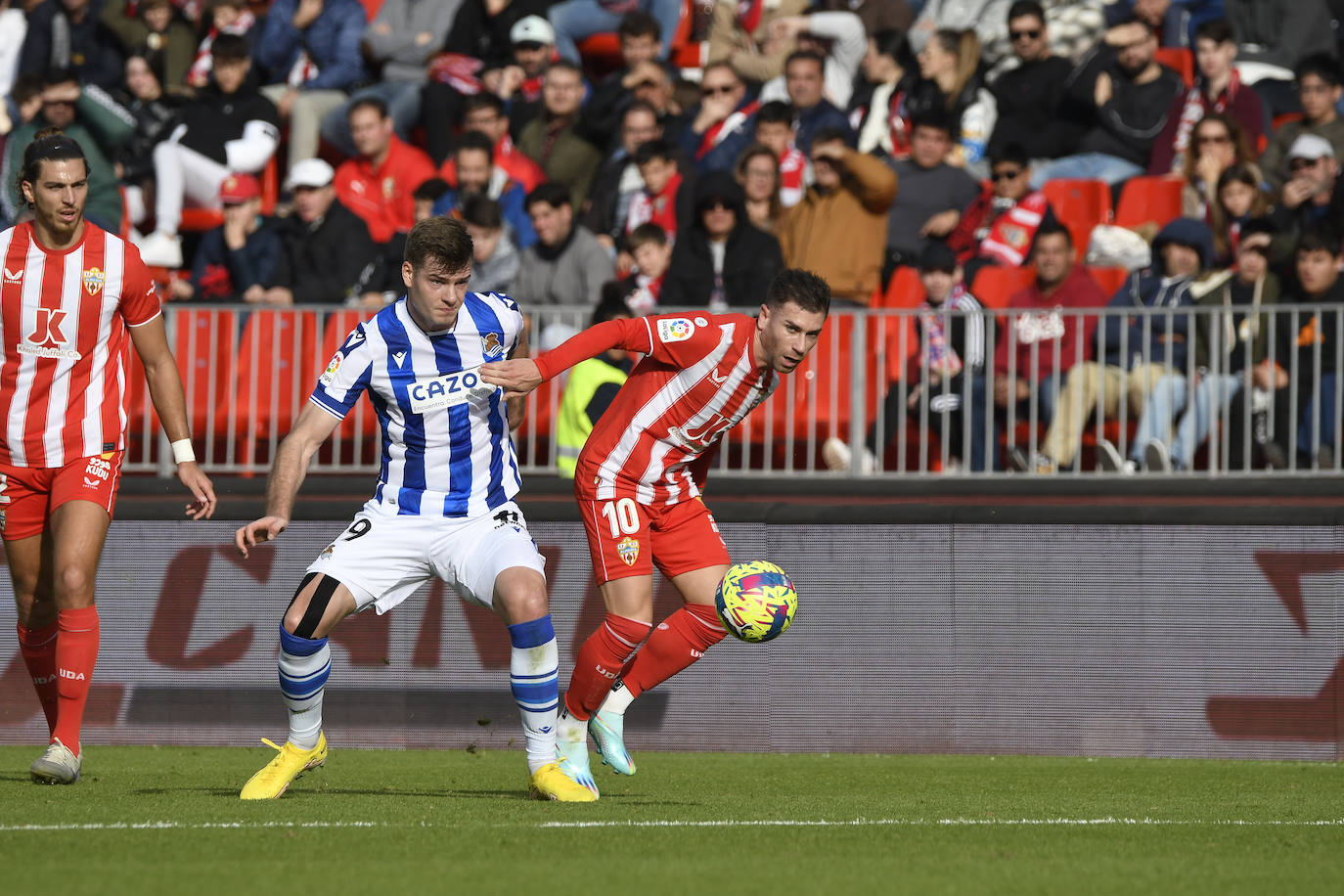 Las imágenes del Almería-Real Sociedad