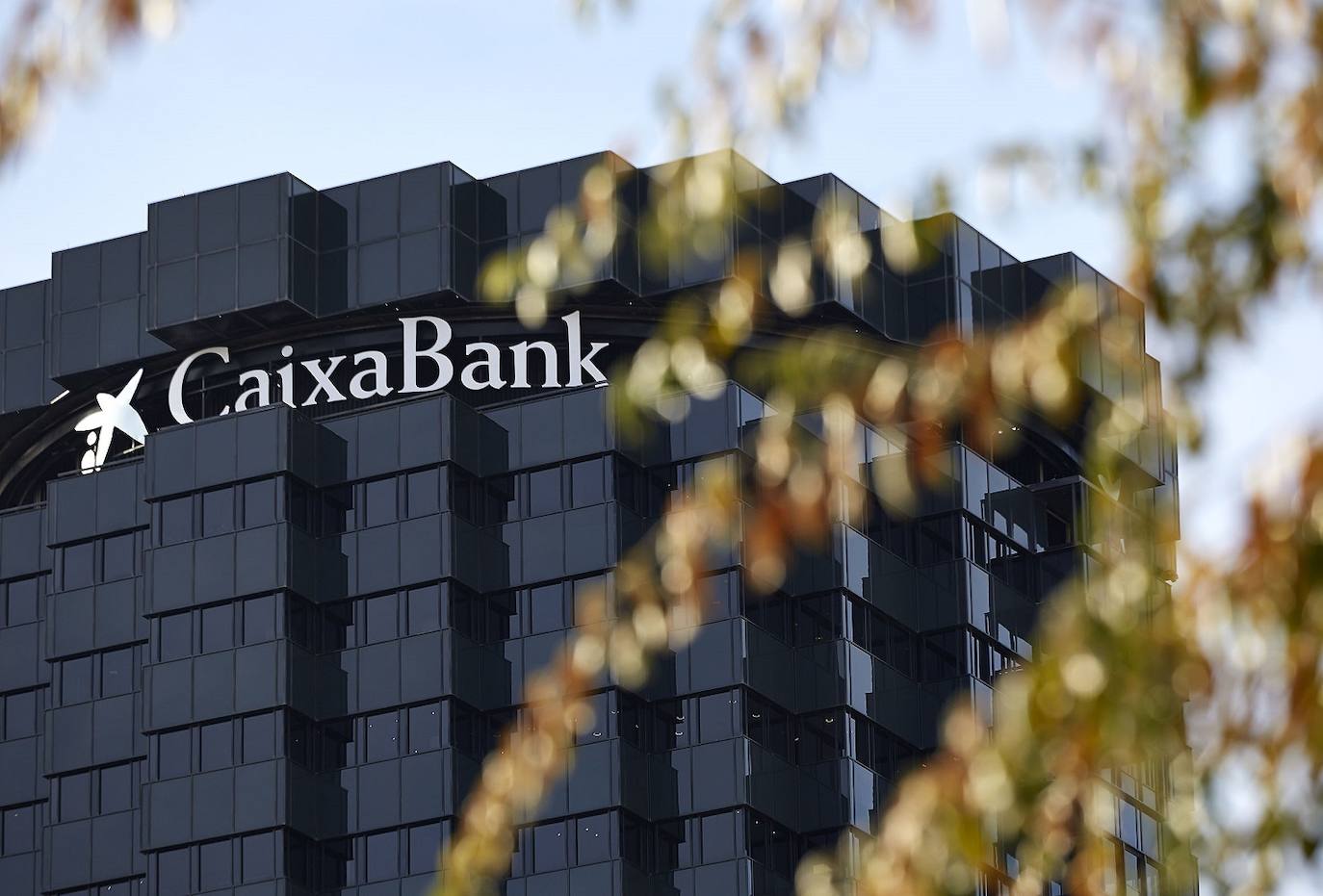 Sede de CaixaBank en Barcelona. 