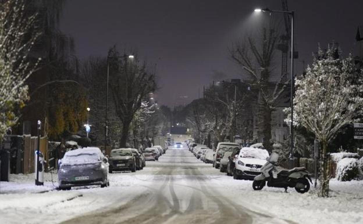 Una 'nortada' trae nieve, frío invernal y heladas a Andalucía