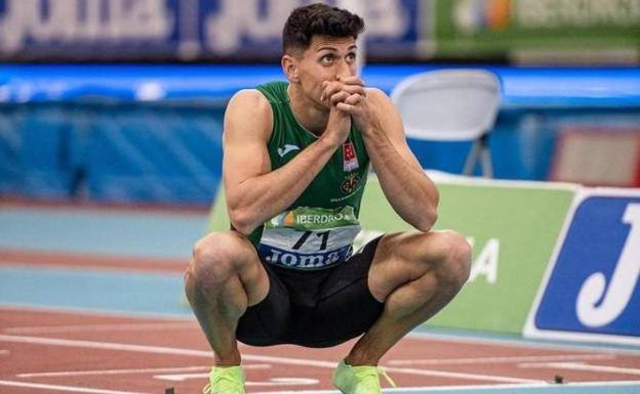 Dani Rodríguez, durante una competición anterior. 