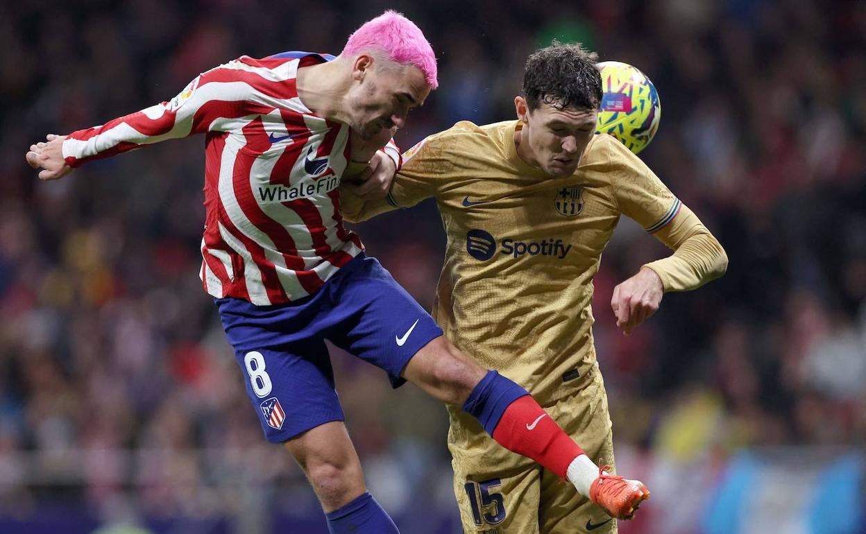 Griezmann, uno de los estandartes del Atlético de Simeone. 