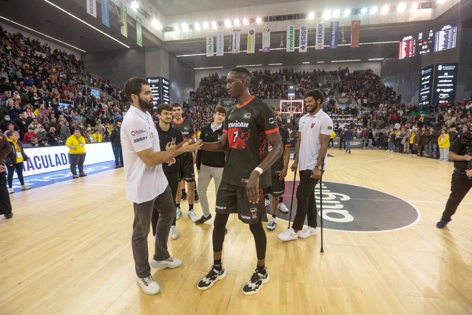 Las mejores imágenes del duelo disputado en el Palacio de los Deportes