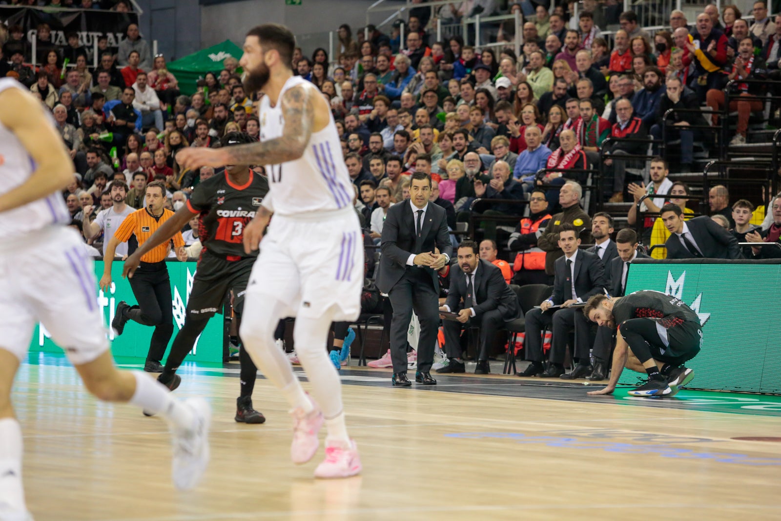 Las mejores imágenes del duelo disputado en el Palacio de los Deportes