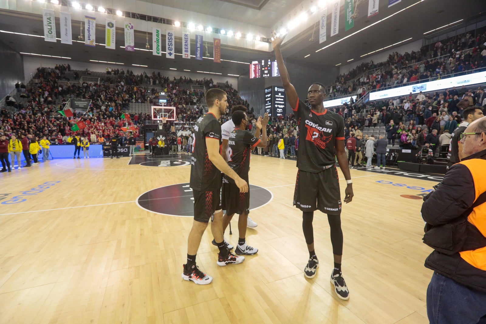 Las mejores imágenes del duelo disputado en el Palacio de los Deportes