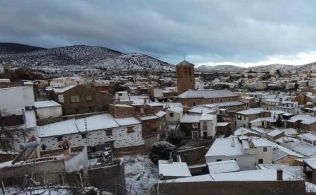 Nieve en Huéneja