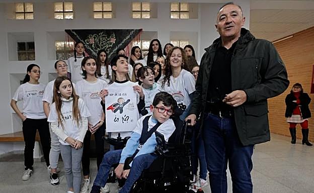 Ramón Pérez, presidente de la asociación 'La ola de los valientes'. 