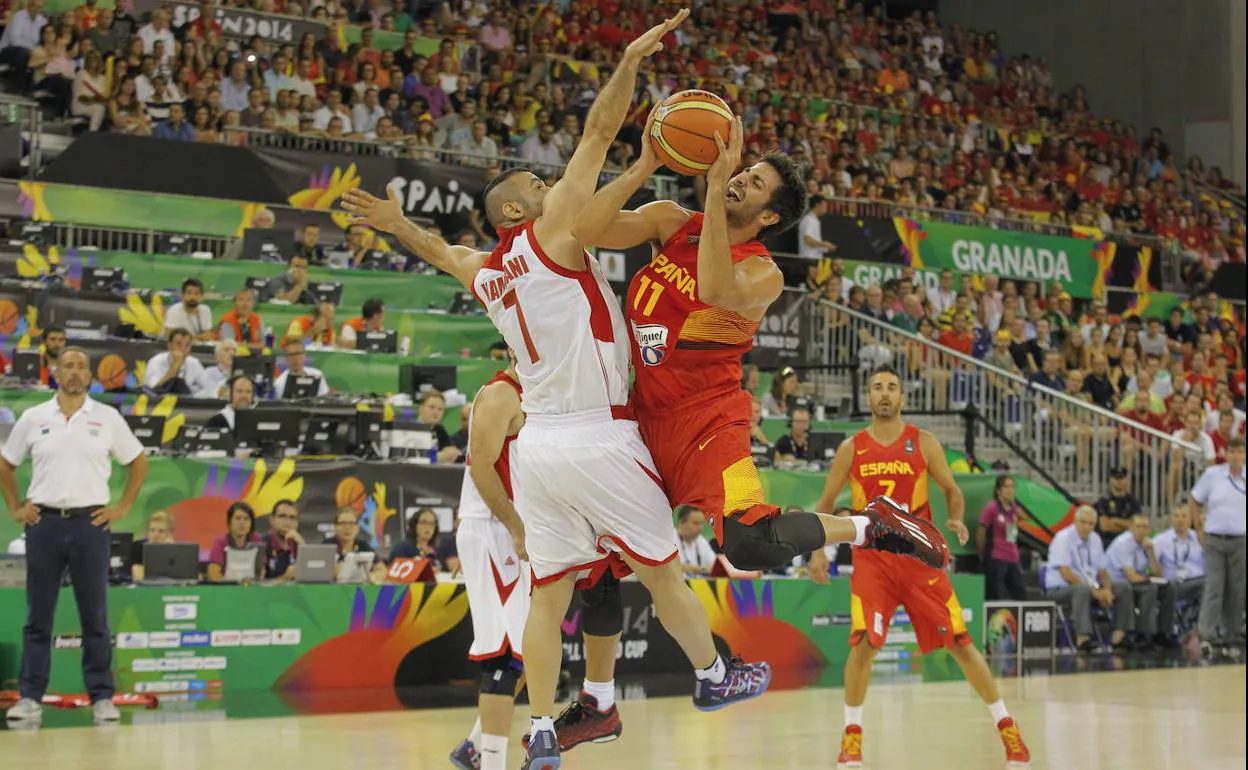 The Spanish basketball team will play in Granada against Argentina and Canada