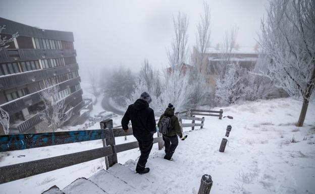 Cae en Sierra Nevada la mejor nevada de la temporada 