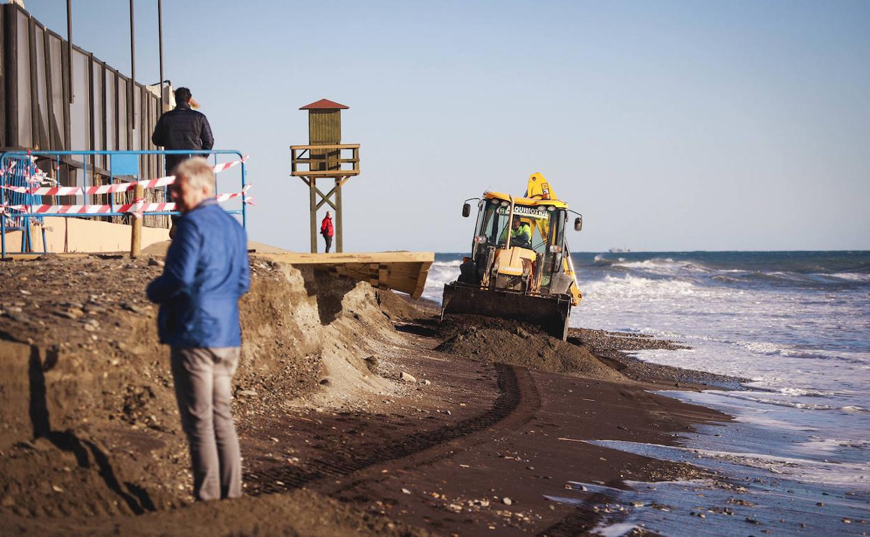 El Gobierno no concreta plazos para las obras de los espigones