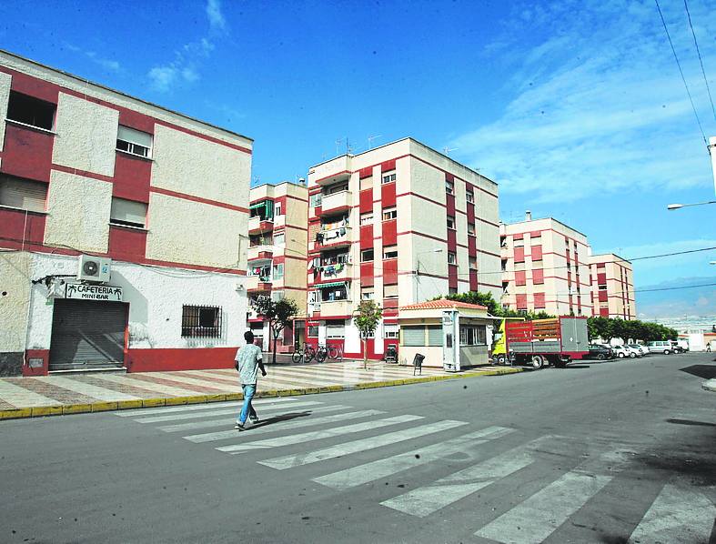 Barrio de Las 200 Viviendas de Roquetas de Mar. 