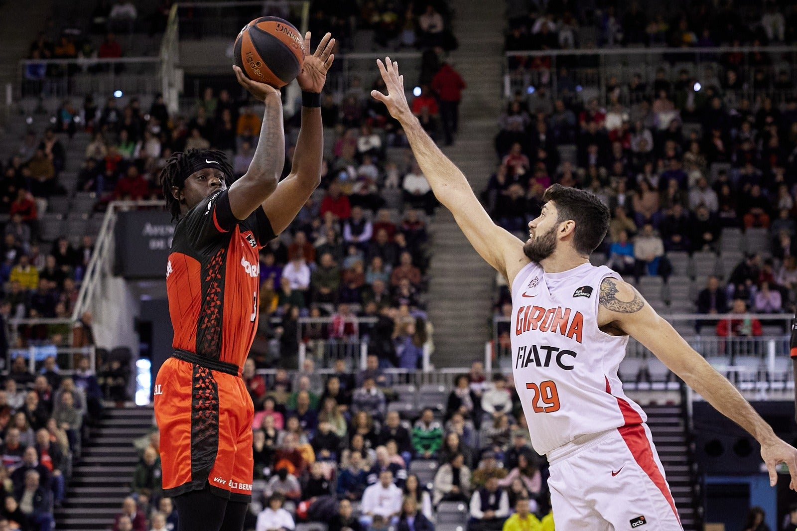 Las mejores imágenes del duelo disputado en el Palacio de los Deportes