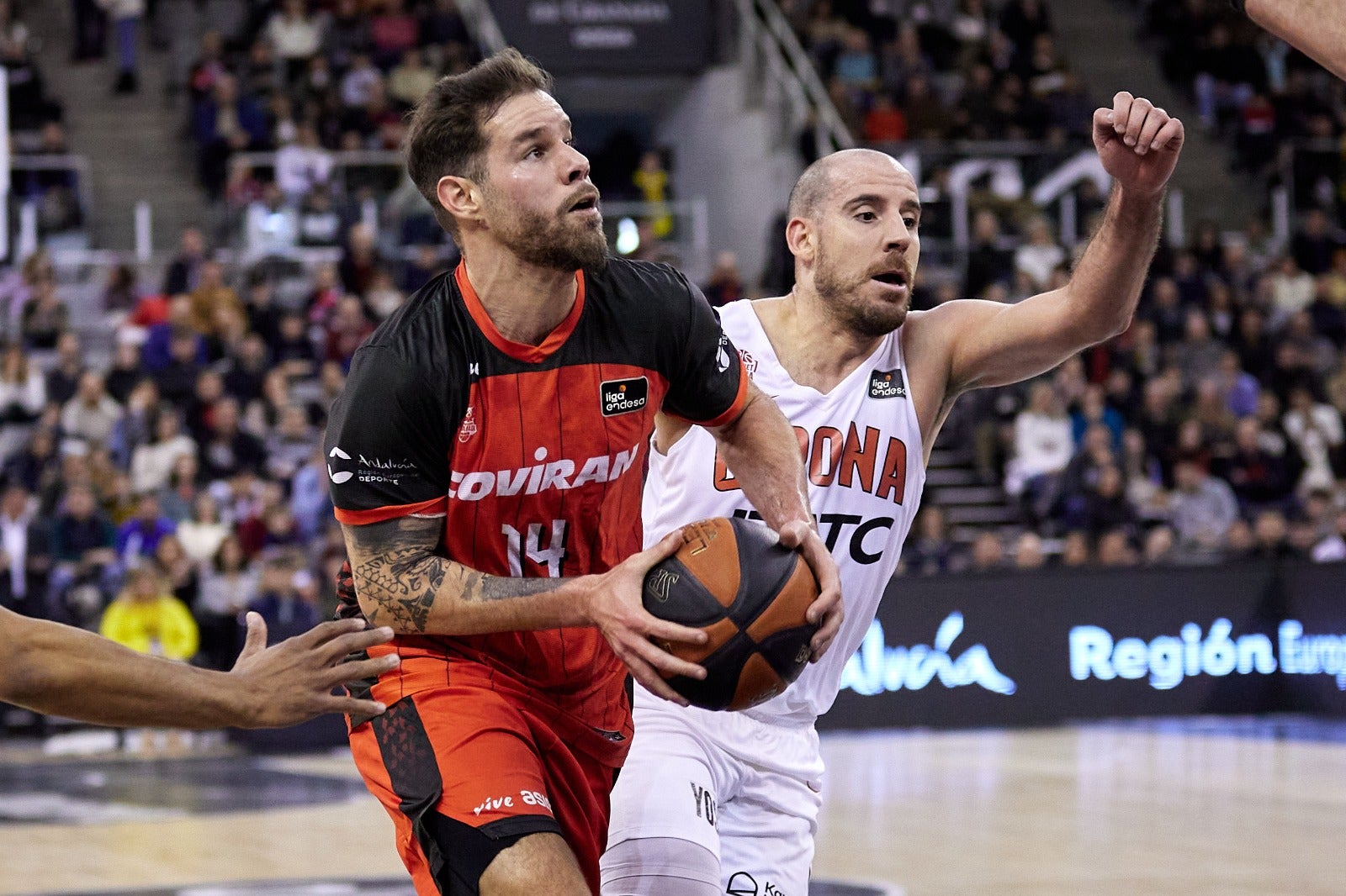 Las mejores imágenes del duelo disputado en el Palacio de los Deportes