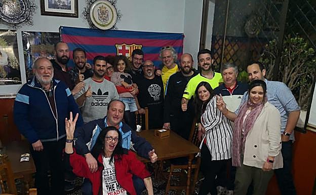 La Granada más 'culer' estará presente en el Palacio de Deportes durante la Copa de España.