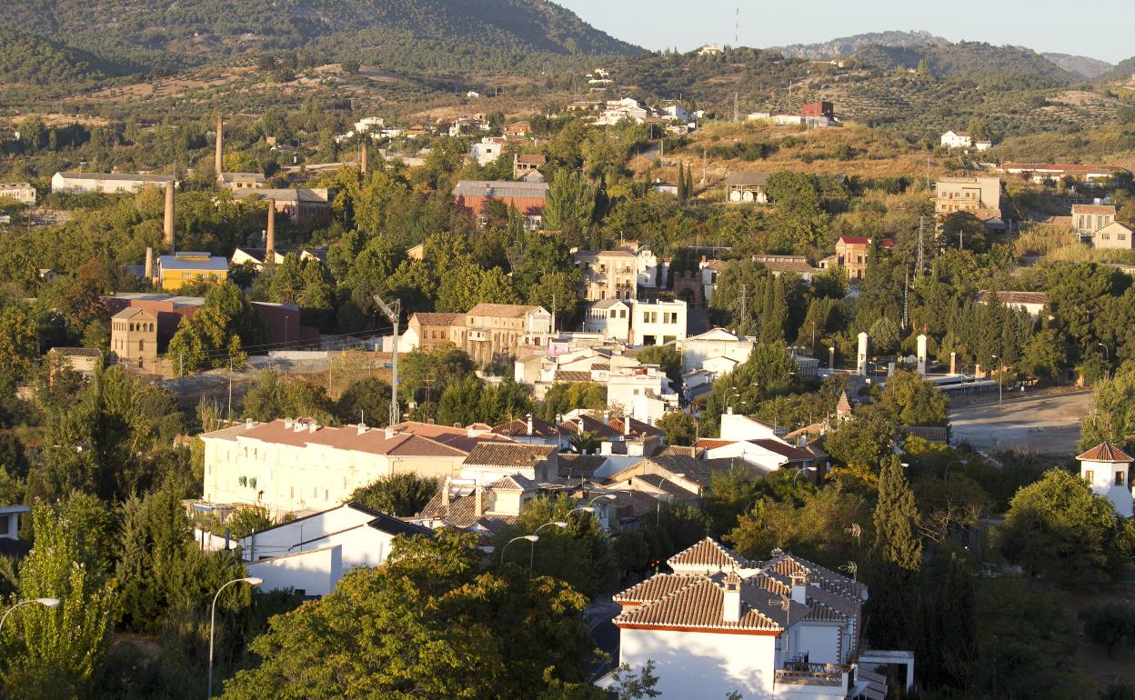 El barrio de El Fargue en una toma aérea. 