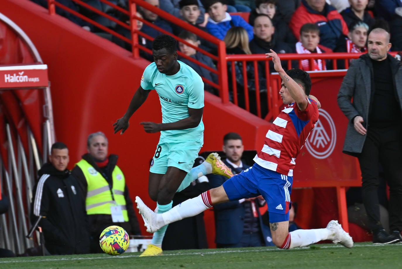 Las mejores imágenes del partido disputado en Los Cármenes