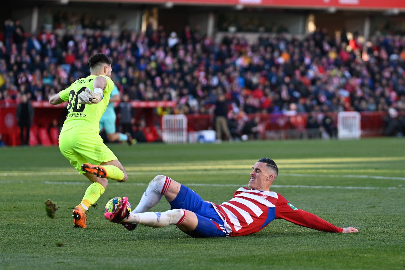 Las mejores imágenes del partido disputado en Los Cármenes