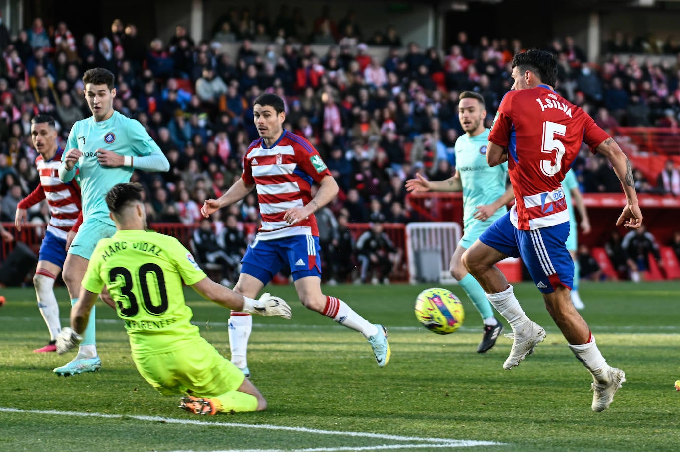 Las mejores imágenes del partido disputado en Los Cármenes