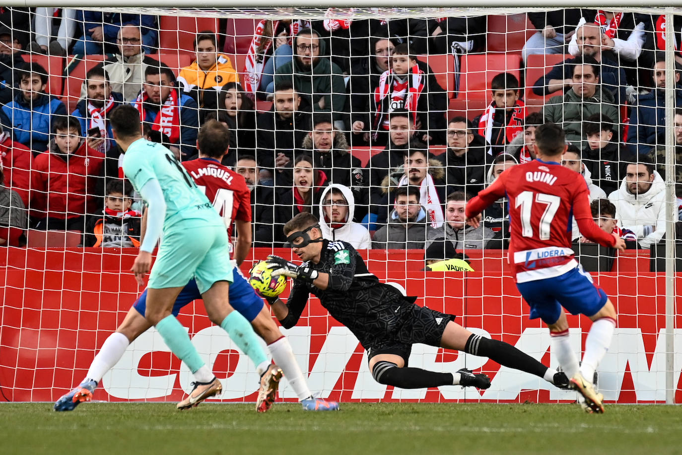 Las mejores imágenes del partido disputado en Los Cármenes