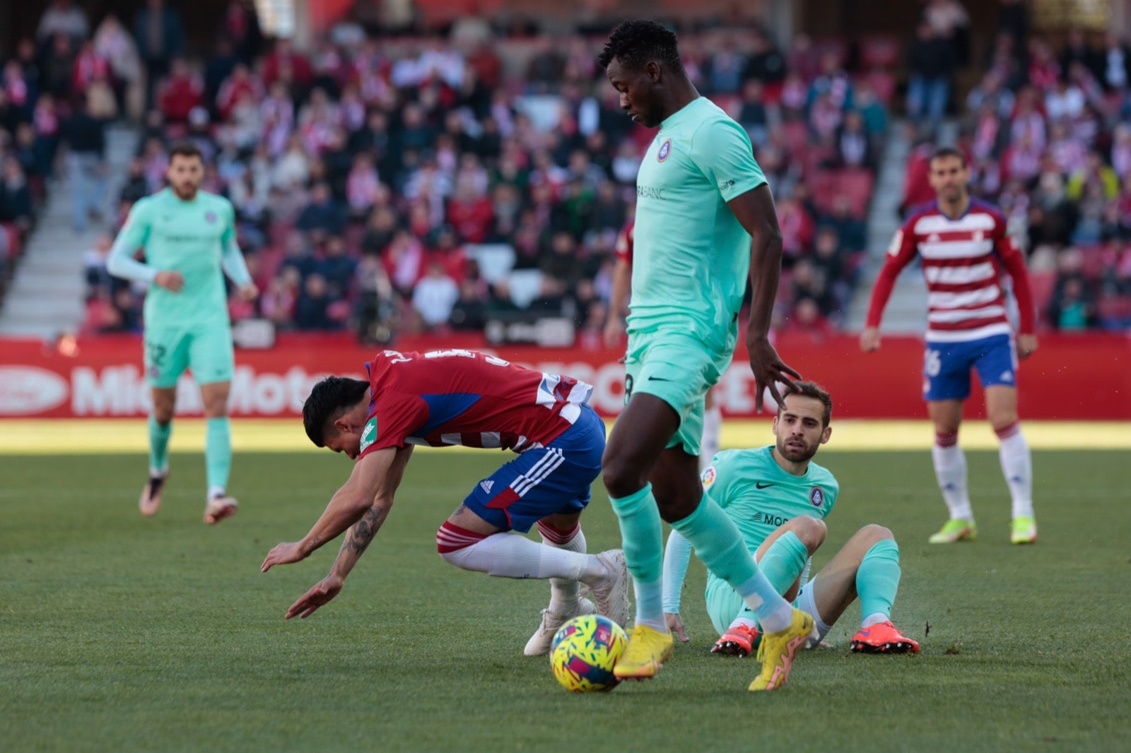 Las mejores imágenes del partido disputado en Los Cármenes