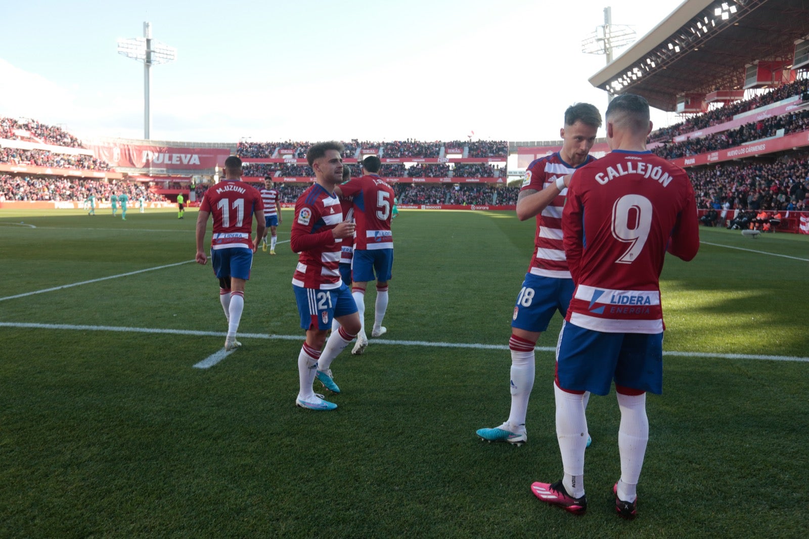 Las mejores imágenes del partido disputado en Los Cármenes