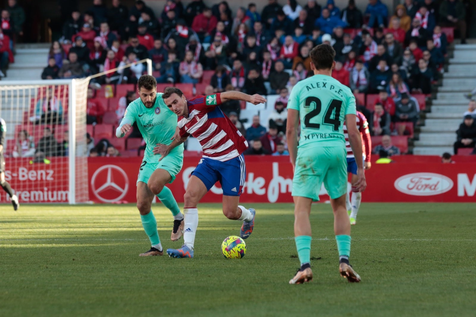 Las mejores imágenes del partido disputado en Los Cármenes