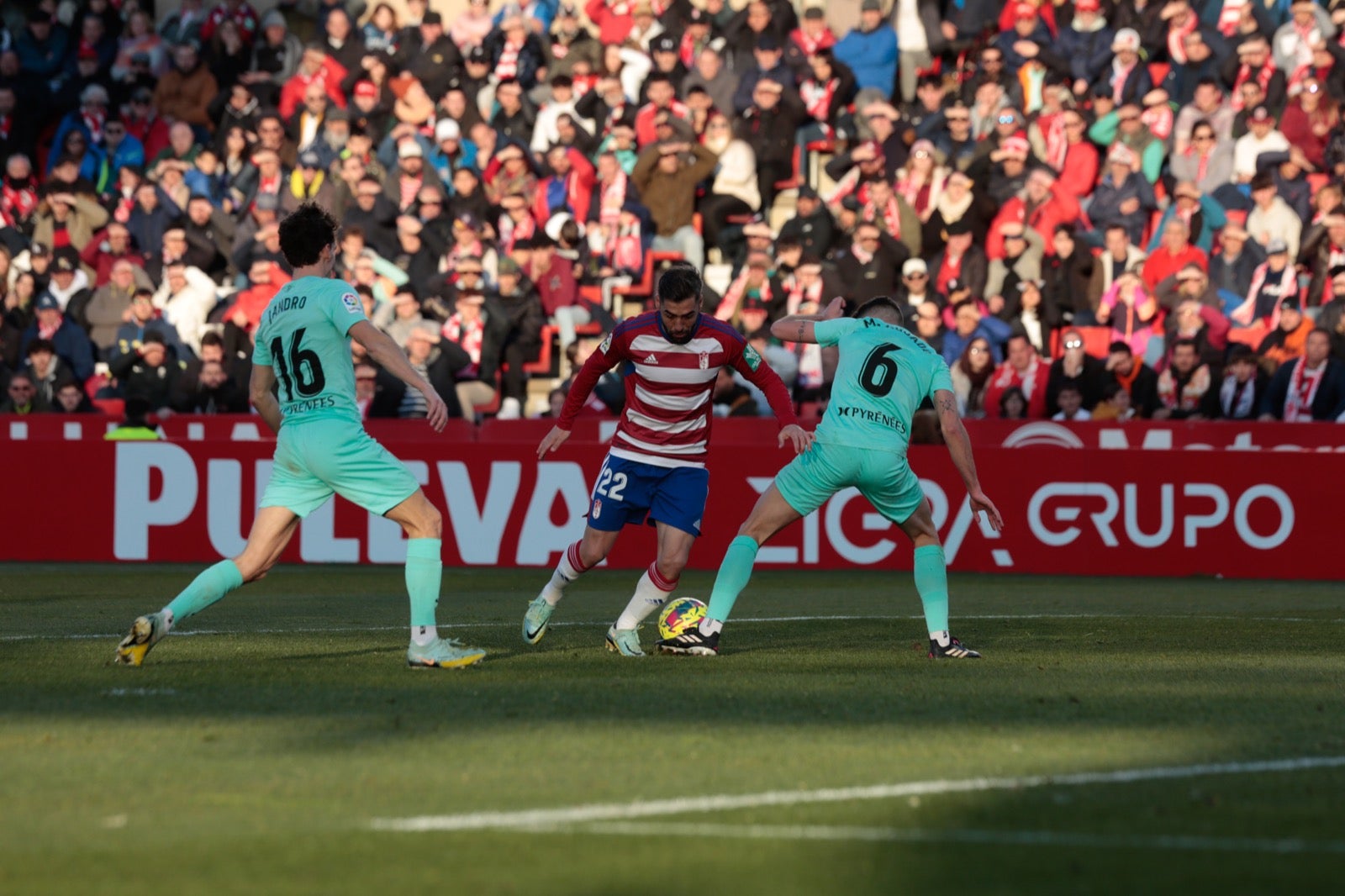 Las mejores imágenes del partido disputado en Los Cármenes