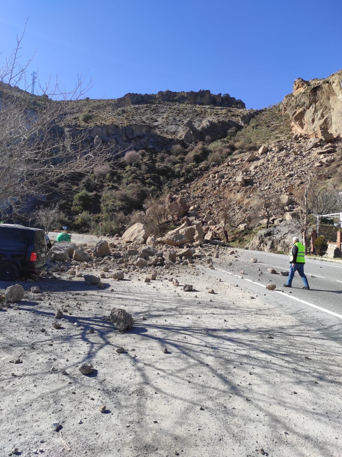 El suceso ha tenido lugar a la altura del restaurante La Higuera