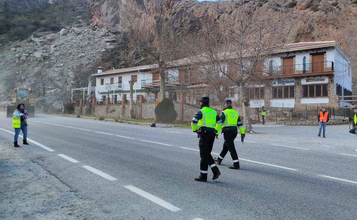 El hotel restaurante La Higuera ha sido evacuado.