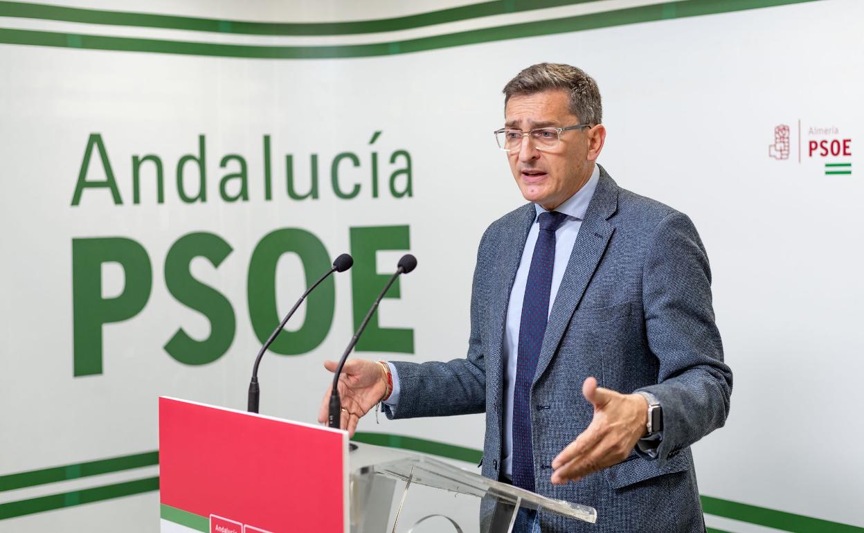 El socialista José Luis Sánchez Teruel.