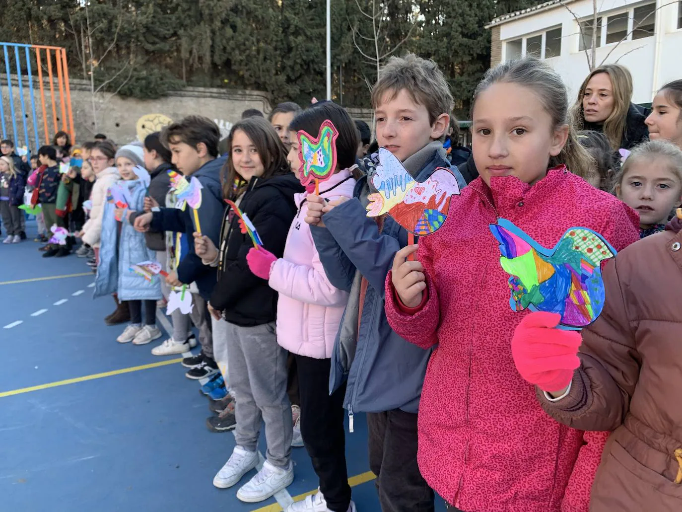 Fotos: Día de la Paz en el colegio Jesús María Cristo de la Yedra de Granada