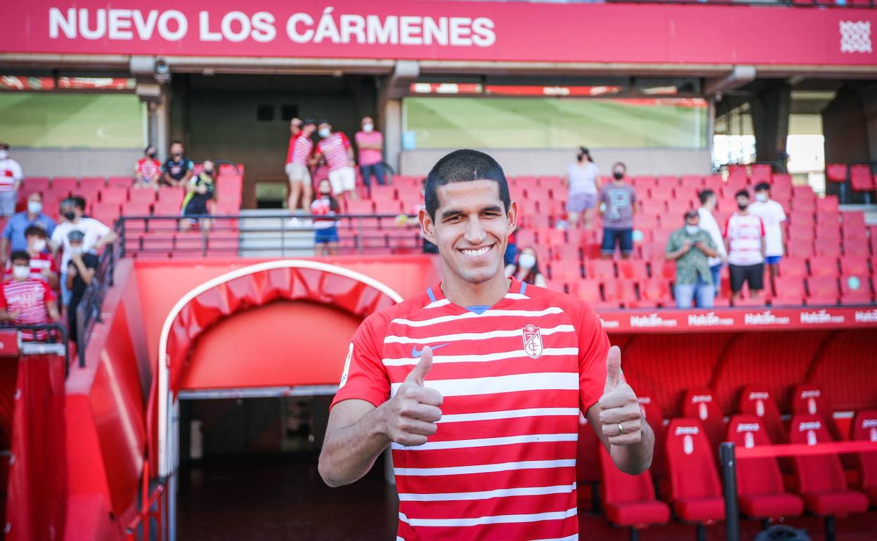 Luis Abram, en su presentación. 