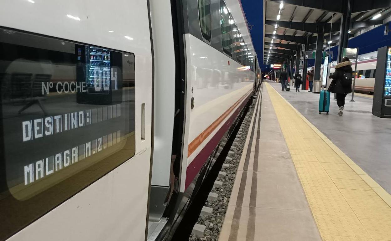 Tren Avant Granada-Málaga.