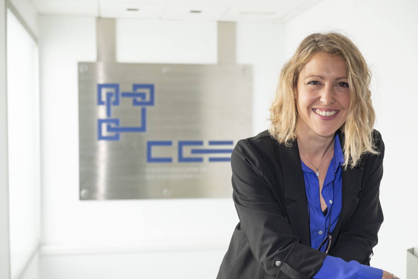 La secretaria de la CGE, María Vera. 