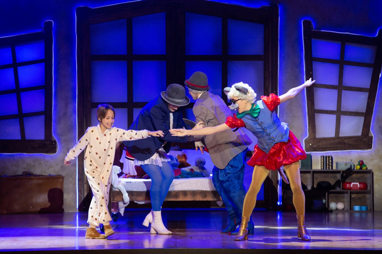 El espectáculo 'El Sueño de Miliki'. 