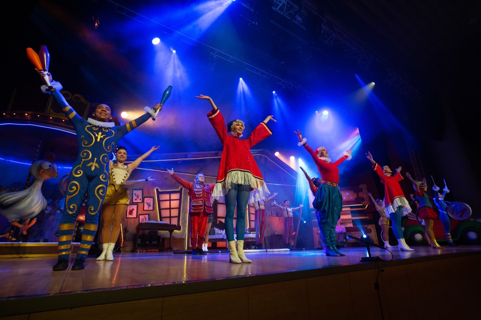 El espectáculo 'El Sueño de Miliki'. 