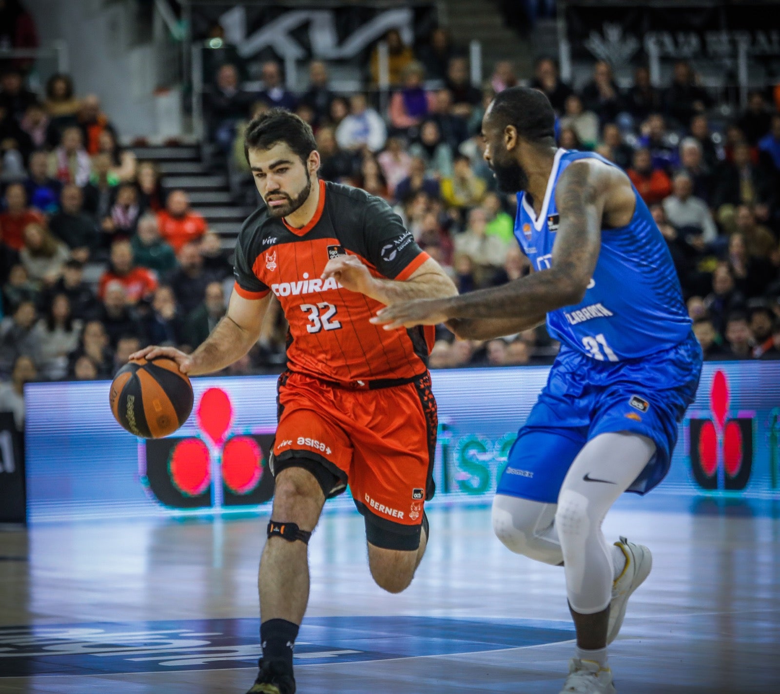 Las mejores imágenes del duelo disputado en el Palacio de los Deportes