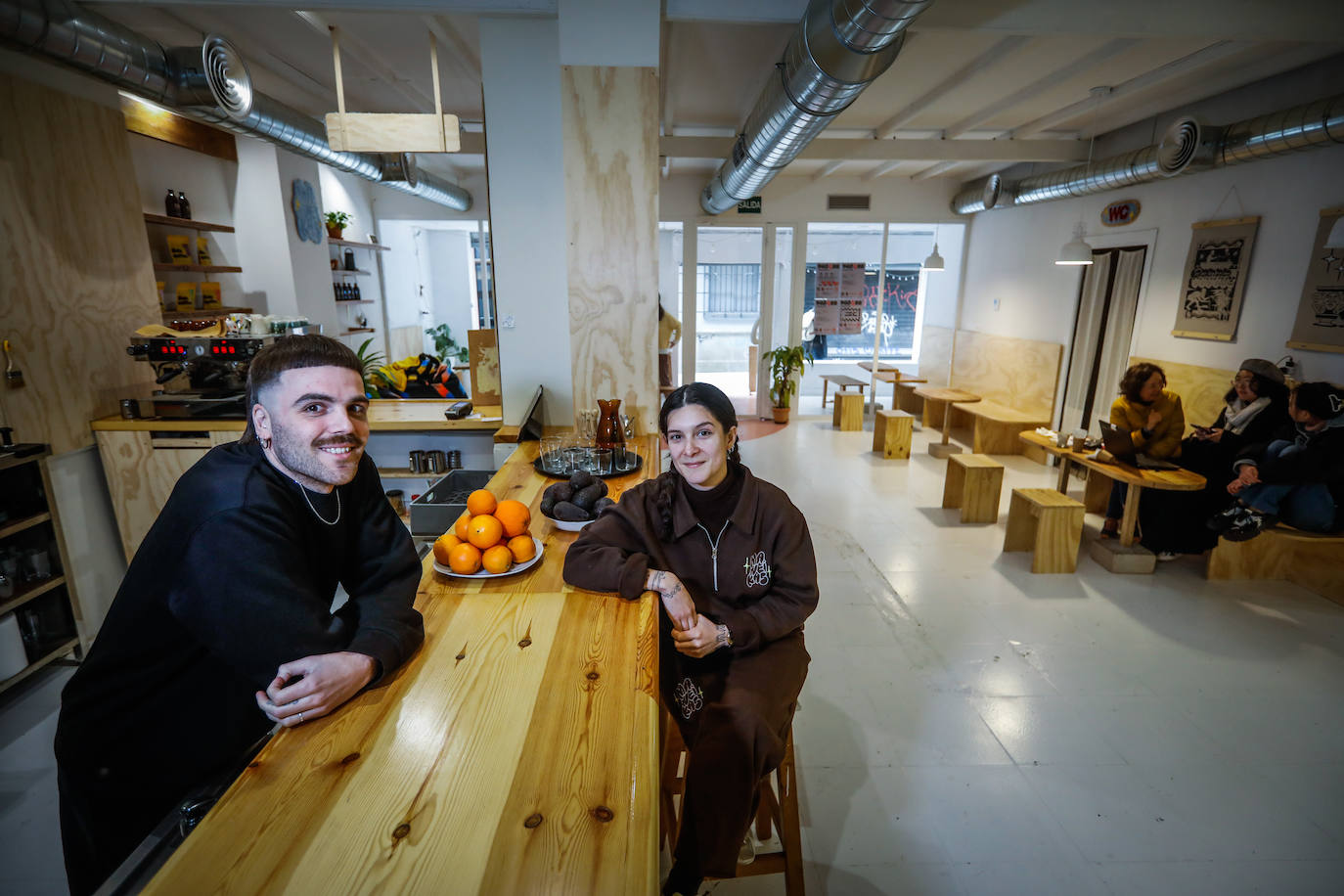 Ocampo y Torralba, en Maneiras Café. 