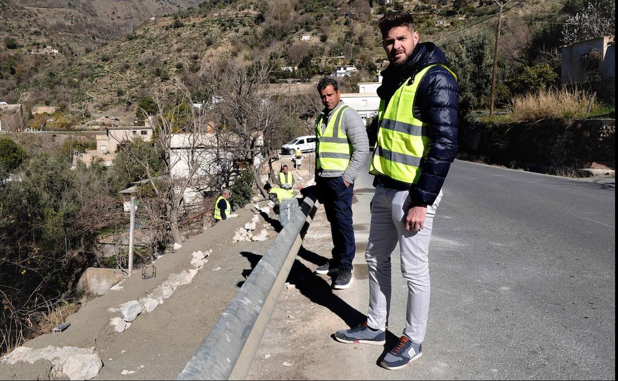 Lanjarón ejecuta la última fase del Paseo Biosaludable de los Cañones